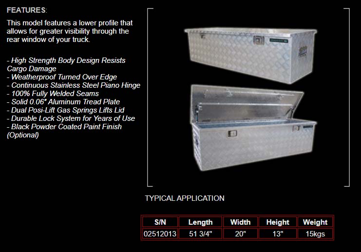 Aluminum Truck Tool Box